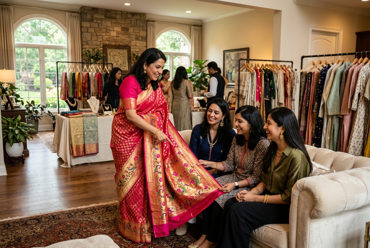Personalized styling and draping session